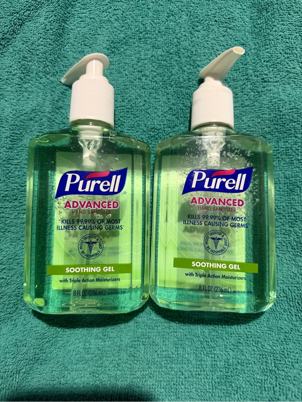Advanced Soothing Gel Hand Sanitizer - Green